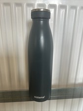Systema Grey Stainless Steel 500ml Cool Bottle