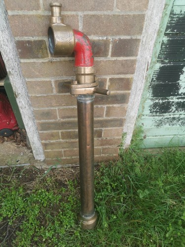 Fire service single - single, brass
