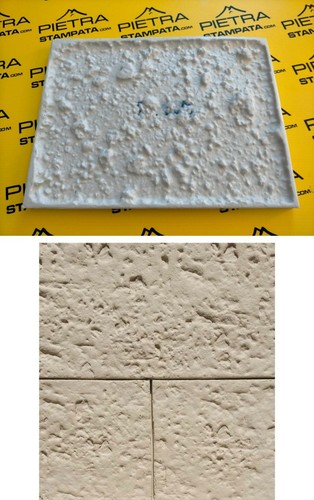 Printed concrete mold - , for