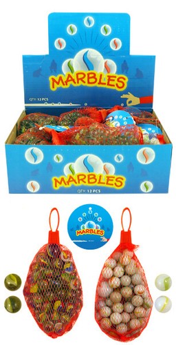 Glass marbles choice of - glass,