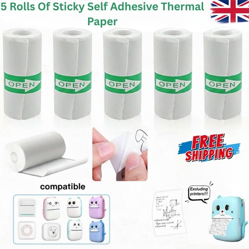 Thermal self adhesive paper - self-adhesive,