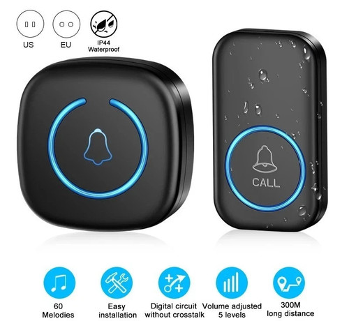 Waterproof wireless door bells - door,