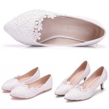 New Womens Wedding Pure White