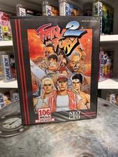 Fatal Fury 2 (Neo Geo AES) with Manual - SNK 1992 - Original, Very Rare