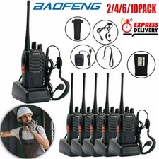 10X Baofeng BF-88E 400-470MHz 2 Way Radio Walkie Talkie 1500mAh Long Range lot