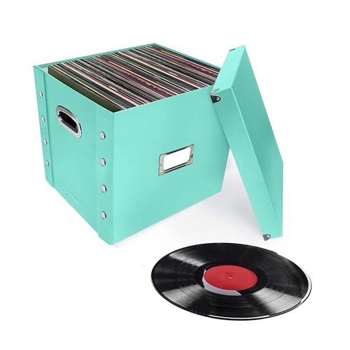 Vinyl record storage box 12 - vinyl,