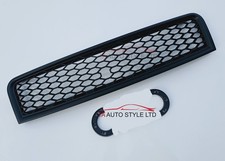 RS4 style black honeycomb mesh