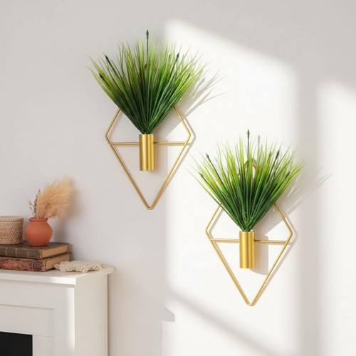 Pieces gold wall decor - 2,