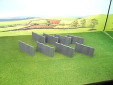 New N gauge x8 retaining walls