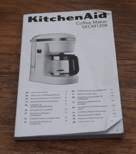 Kitchenaid coffee maker - kitchenaid,