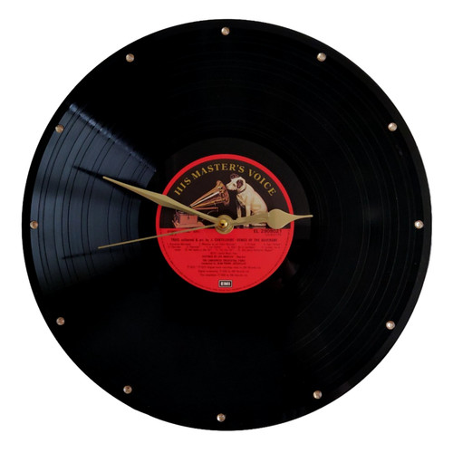 Hand made vintage record - made,