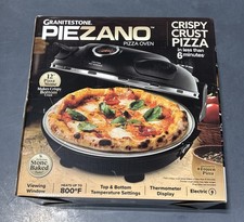 Granitestone PIEZANO Crispy Crust Pizza Oven Electric Pizza Indoor Oven