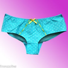 3 PACK Aqua Polka Dot Mesh