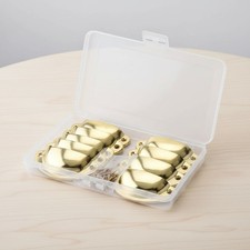 Gold Shell Cup Handles - Set