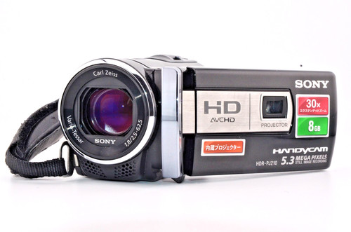 Sony hdr pj210 - sony, hd