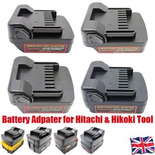 Adapter Converter For Bosch 18V Li-Ion Battery to Hitachi/Hikoki 18V Drill Tool