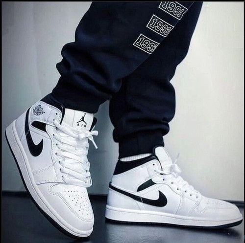 Nike air jordan mid - jordan, white