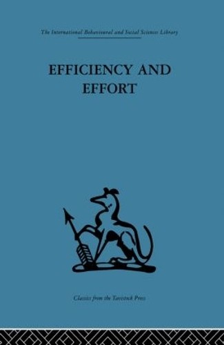 Efficiency and effort - and,