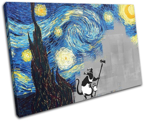 Starry night banksy delete - starry,