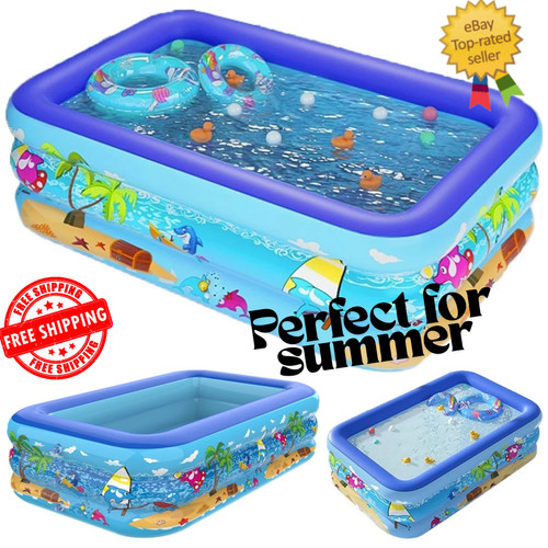 Inflatable baby swimming pool - inflatable,