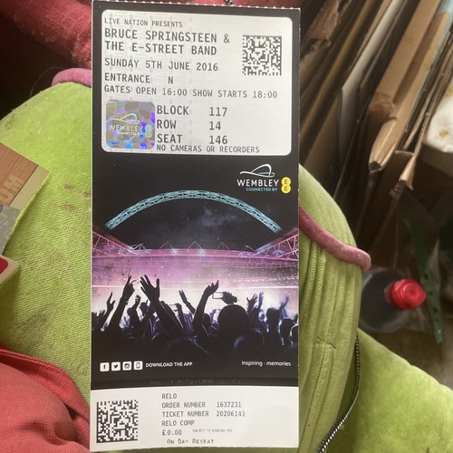 Bruce springsteen used concert - used,