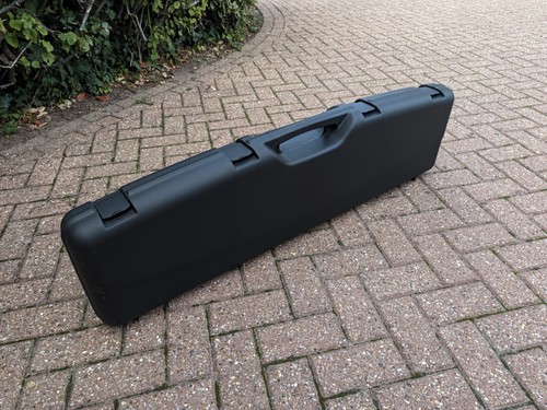Italian black plastic rifle - black,