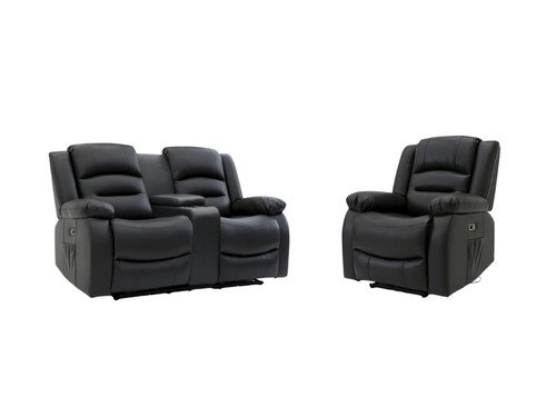 Vinson electric recliner black - electric,