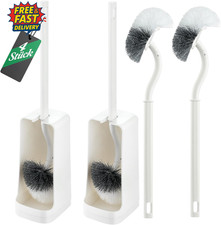 Angled Toilet Brush for Deep