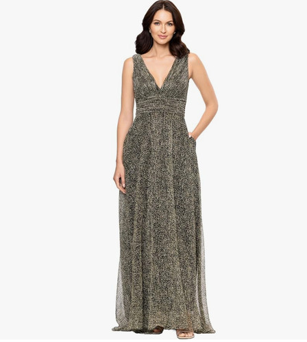 Betsy adam neck plisse - v-neck,