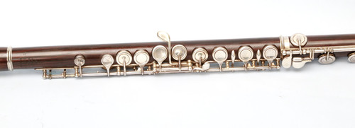 Beautiful wooden concert flute - wooden,