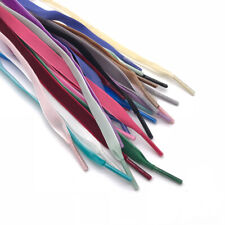 1CM Wide Flat Colorful Single-sided Velvet Shoelaces Canvas Shoe Laces​