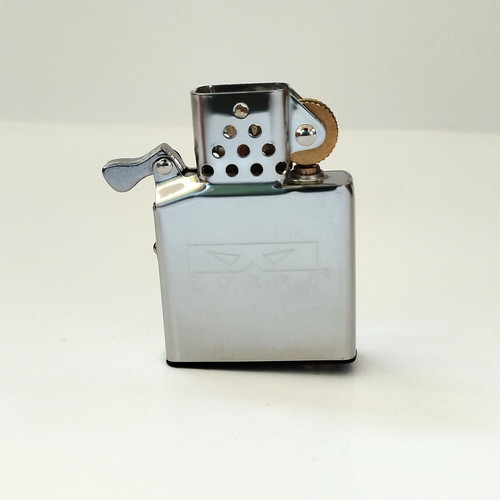Zorro steel petrol lighter - zorro, z2
