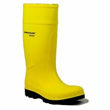 Dunlop Purofort Professional Yellow Safety Wellingtons PU S5