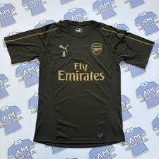Match Worn Harry Clarke 2018/2019 Arsenal FC Training Football Shirt