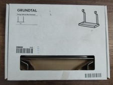 NEW Ikea GRUNDTAL 5x10" Stainless Wall Hanging Shelf 302.197.09 B19