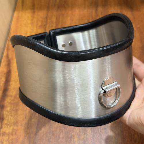 Stainless steel bdsm wide neck - stainless,