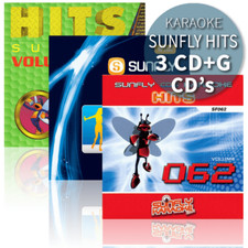 Sunfly Karaoke Hits Triple CDG
