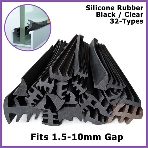 Window glass rubber sealing - glass,