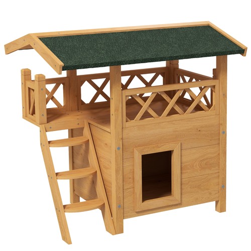 Outdoor cat kennel with - outdoor,