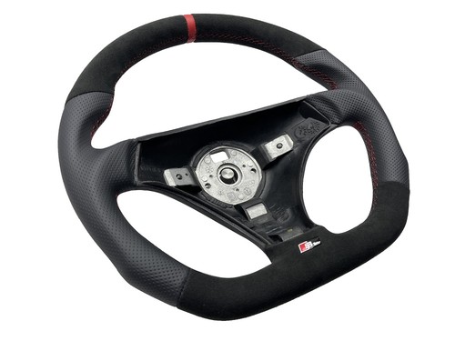 Tuning steering wheel - , leather