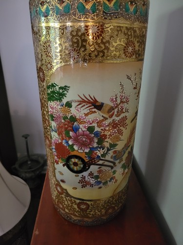 Handpainted royal satsuma - handpainted,