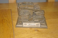 ANGLING COLLECTABLE - DAVID HUGHES SHAKESPEARE CENTENARY (1897-1997) BRONZE