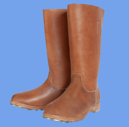 German ww2 tan long boot - german,