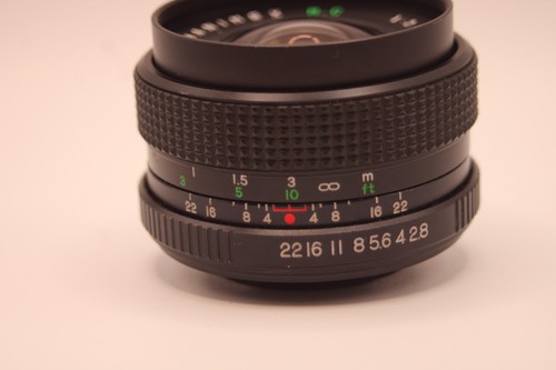 Hanimex 28mm wide angle - f/2.8,
