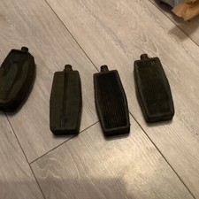 4 Pedals 3 Matching + Odd 1 .1920-40 ? may Suit Butcher Baker Bike To Restore