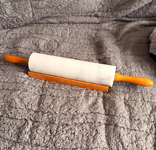 White plain wooden rolling - plain,
