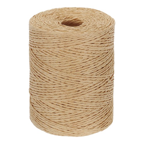 Natural cotton raffia yarn - natural,