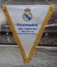Real Madrid CF v Borussia Dortmund Champions League Final Embroidered Pennant