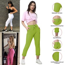 Ladies Tracksuit Bottoms Womens Joggers Trousers Jogging Gym Pants Lounge Wear