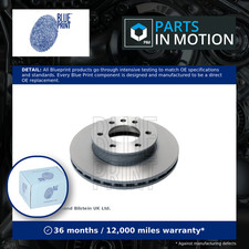 2x Brake Discs Pair Vented Front 300mm ADU174310 Blue Print Set 68006716AA New